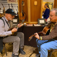 Dave Berry and Craig Wilson jam at Wintergrass 2020
