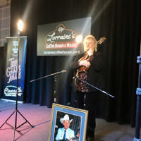 Video shoot for Bill Monroe's Ol' Mandolin at Lorraine's Coffee House & Music (1/31/20)
