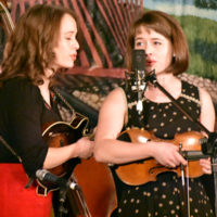 The Price Sisters at the 2020 MidWinter Bluegrass Festival in Denver, CO - photo by Kevin Slick