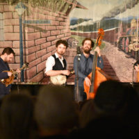 Slocan Ramblers at the 2020 MidWinter Bluegrass Festival in Denver, CO - photo by Kevin Slick