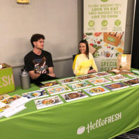 Hello Fresh spreading the word at SPBGMA 2020 - photo by Dave Berry