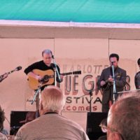 Larry Stephenson Band at the 2014 Charlotte Bluegrass Festival - photo © Bill Warren