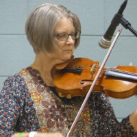 Third Place Fiddle: Bette Beane at the 2020 Star Fiddlers Convention - photo by Sandy Hatley