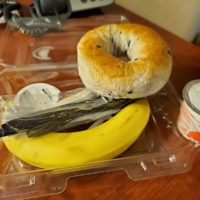 Quarantine breakfast at Travis Air Force Base