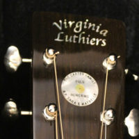 Carter Fold Guitar, built by Wayne Henderson, Gerald Anderson, Spencer Strickland, and Jimmy Edmonds