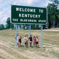 Hamilton County Bluegrass Band visit the US in 1971
