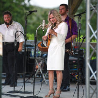 Rhonda Vincent plays her very special birthday gift (July 11, 2020) - photo by Kenzie Leigh Photography