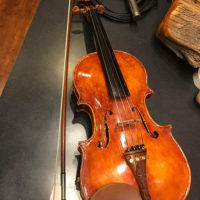 Barie fiddle #1, now Jason's touring instrument