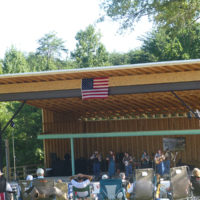 Sally & Light at the 2020 Camp Springs Bluegrass Festival - photo by Gary Hatley