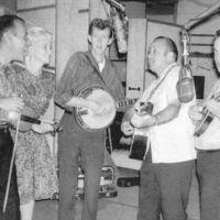 Tater Tate, Penny Jay, JD Crowe, Jimmy Martin, and Bill Torbert - September 1963