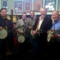 Banjo mania - Jens Kruger, Ned Luberecki, Mark Johnson, Terry Baucom, and Jim Mills