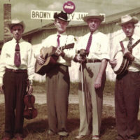 The Boys From Martinsville - Kyle Wells, Red Cravens, Birch Monroe, and Jerry Waller - courtesy of Tom Adler