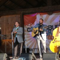 Larry Stephenson Band at the Spring 2021 Gettysburg Bluegrass Festival - photo by Frank Baker