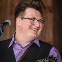 Ryan Paisley with Danny Paisley & The Southern Grass at the Spring 2021 Gettysburg Bluegrass Festival - photo by Frank Baker