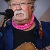Dudley Connell with Seldom Scene at the Spring 2021 Gettysburg Bluegrass Festival - photo by Frank Baker