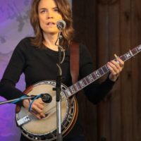 Kristin Scott Benson with The Grascals at the Spring 2021 Gettysburg Bluegrass Festival - photo by Frank Baker