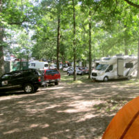 Another view of the campground at the 2019 Armuchee Bluegrass Festival