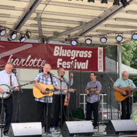 Out of the Blue at the 2021 Charlotte Bluegrass Festival in Charlotte, MI