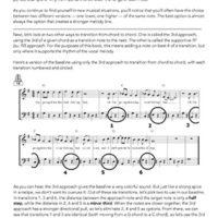 Sample page from Dirt Simple Upright Bass by Nate Sabat