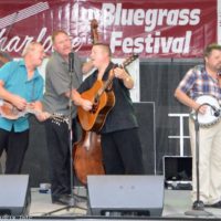 Harbourtown at the 2021 Charlotte Bluegrass Festival - photo © Bill Warren