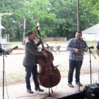 Edgar Loudermilk Band at the 2021 Charlotte Bluegrass Festival - photo © Bill Warren