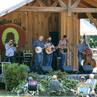 Lonesome River Band at the 2021 Willow Oak Park Bluegrass Festival - photo by Laura Ridge