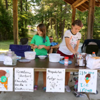 Ice cold treats for sale at the 2021 Willow Oak Park Bluegrass Festival - photo by Laura Ridge