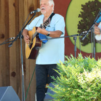 Randy Graham with Carolina Road at the 2021 Willow Oak Park Bluegrass Festival - photo by Laura Ridge