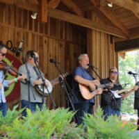 Russell Moore & IIIrd Tyme Out at the 2021 Willow Oak Park Bluegrass Festival - photo by Laura Ridge