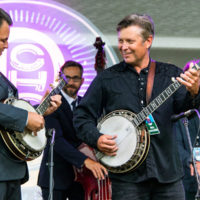 Ron McCoury and Eric Gibson at DelFest Lite (Memorial Day weekend 2021) - photo © Tara Linhardt