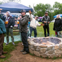 Hanging near the fire pit at DelFest Lite (Memorial Day weekend 2021) - photo © Tara Linhardt