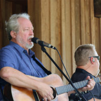 Russell Moore with IIIrd Tyme Out at the 2021 Willow Oak Bluegrass Festival - photo by Laura Ridge