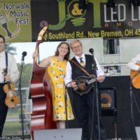 Larry Efaw and the Bluegrass Mountaineers  at the 2021 Norwalk Music Festival - photo © Bill Warren