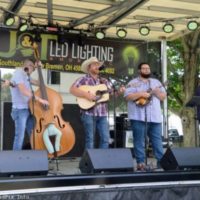 Caleb Daugherty Band at the 2021 Norwalk Music Festival - photo © Bill Warren