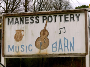 Maness Pottery and Music Barn