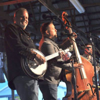 Edgar Loudermilk Band at the 2021 Marshall Bluegrass Festival - photo by Chris Smith