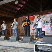 Russell Moore & IIIrd Tyme Out at the Summer 2021 Gettysburg Bluegrass Festival - photo by Frank Baker