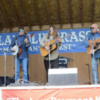 Donna Ulisse at the 2021 Milan Bluegrass Festival - photo © Bill Warren