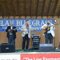 Joe Mullins & The Radio Ramblers at the 2021 Milan Bluegrass Festival - photo © Bill Warren