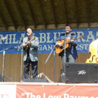 Larry Stephenson Band at the 2021 Milan Bluegrass Festival - photo © Bill Warren