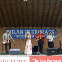 Rhonda Vincent & The Rage at the 2021 Milan Bluegrass Festival - photo © Bill Warren