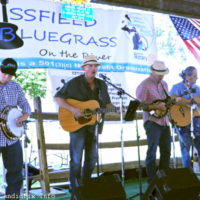 Red, White and Bluegrass at the 2021 Blissfield Bluegrass on the River (8/14/21) - photo © Bill Warren