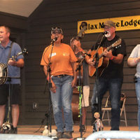 Coyote Ugly at the 2021 Old Fiddlers Convention - photo by Donald Trausneck