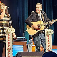 Darin & Brooke Aldridge on the Grand Ole Opry (August 7, 2021) - photo by Kristen Bearfield