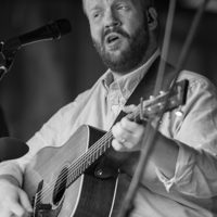 Jesse Smathers with Lonesome River Band at the 2021 Pickin' in Parsons festival - photo by Jeromie Stephens