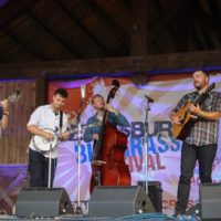 Slocan Ramblers at the Summer 2021 Gettysburg Bluegrass Festival - photo by Frank Baker
