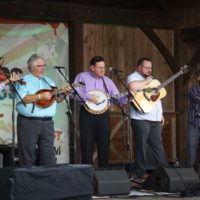 Joe Mullins & The Radio Ramblers at the Summer 2021 Gettysburg Bluegrass Festival - photo by Frank Baker