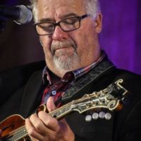 Jeff Parker with The Radio Ramblers at the Summer 2021 Gettysburg Bluegrass Festival - photo by Frank Baker