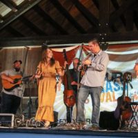 Darin & Brooke Aldridge at 2021 Summer Gettysburg Bluegrass Festival - photo by Frank Baker