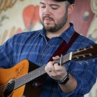 Trey Hensley at the 2021 Delaware Valley Bluegrass Festival - photo by Frank Baker